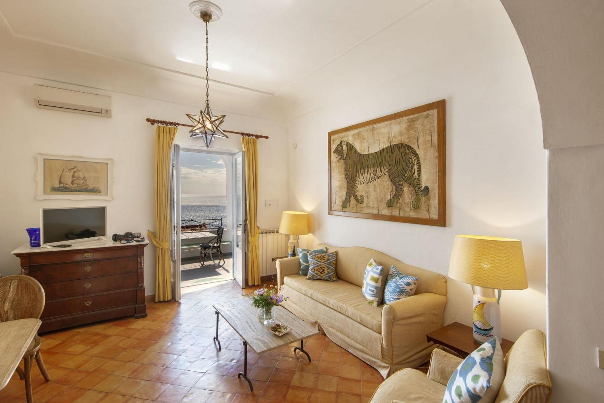 Torre Sponda - Casa Angelica, Private Beach Positano Eksteriør bilde