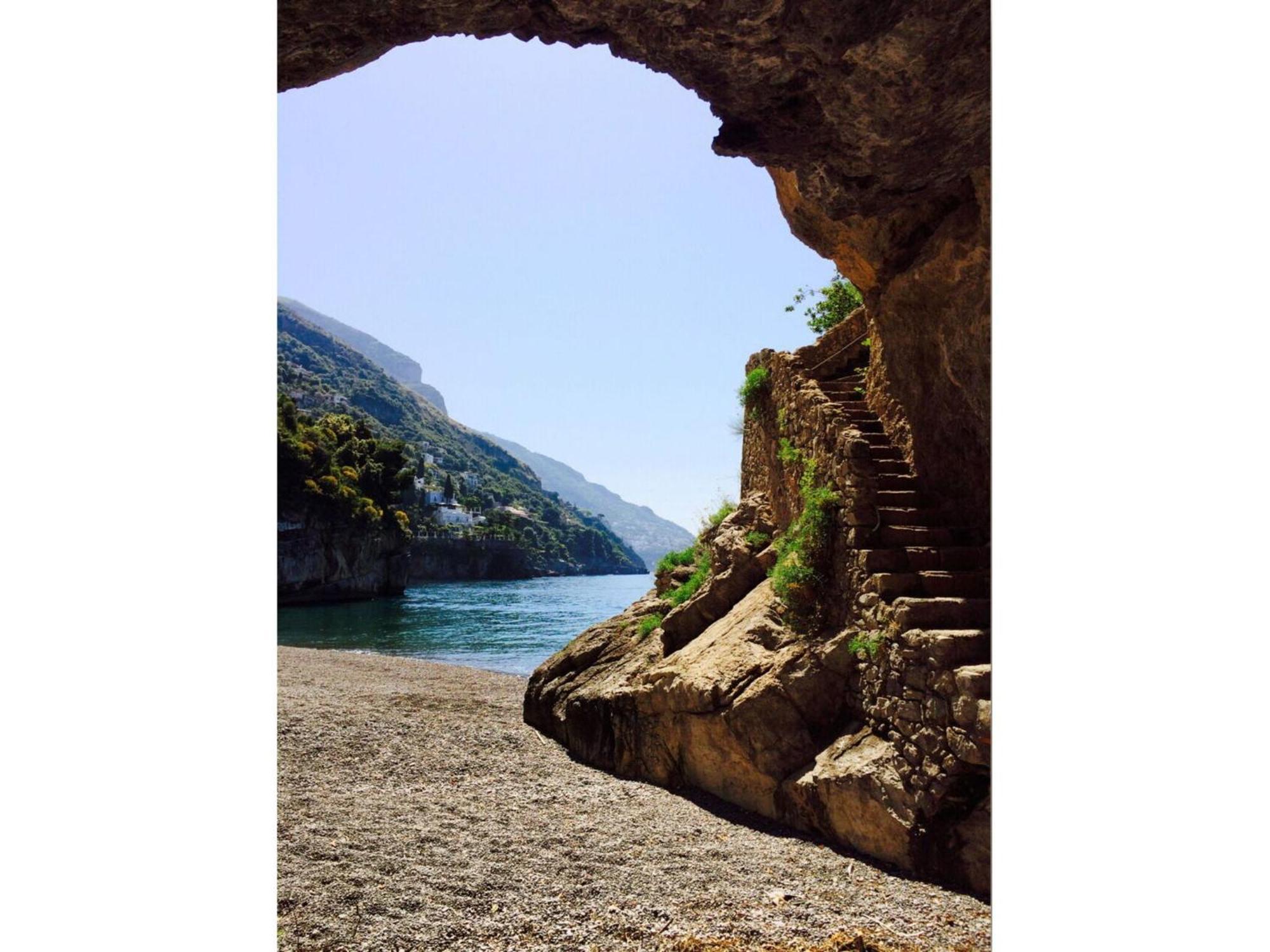 Torre Sponda - Casa Angelica, Private Beach Positano Eksteriør bilde