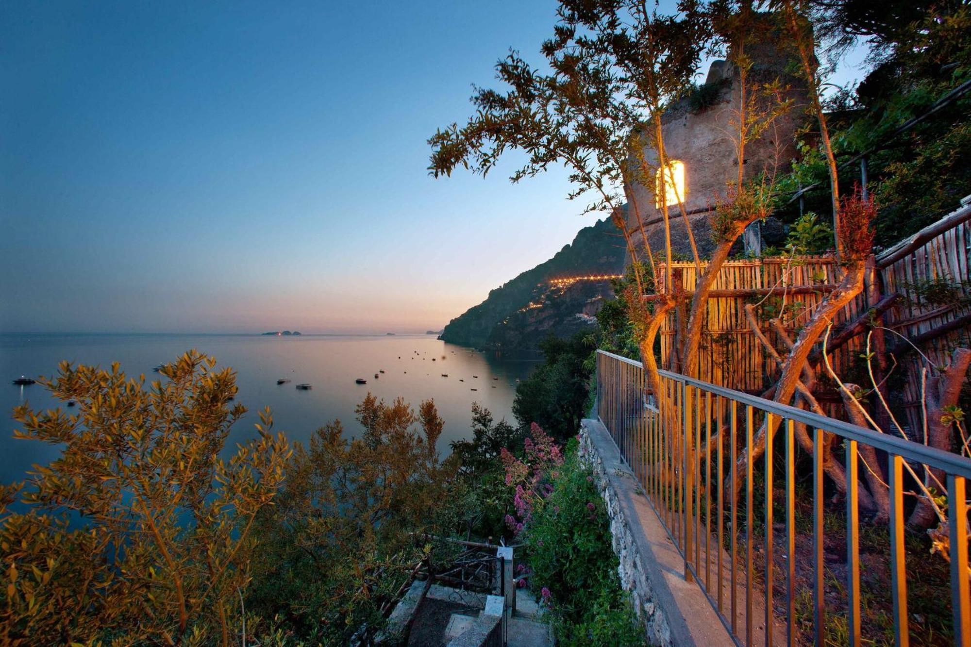 Torre Sponda - Casa Angelica, Private Beach Positano Eksteriør bilde