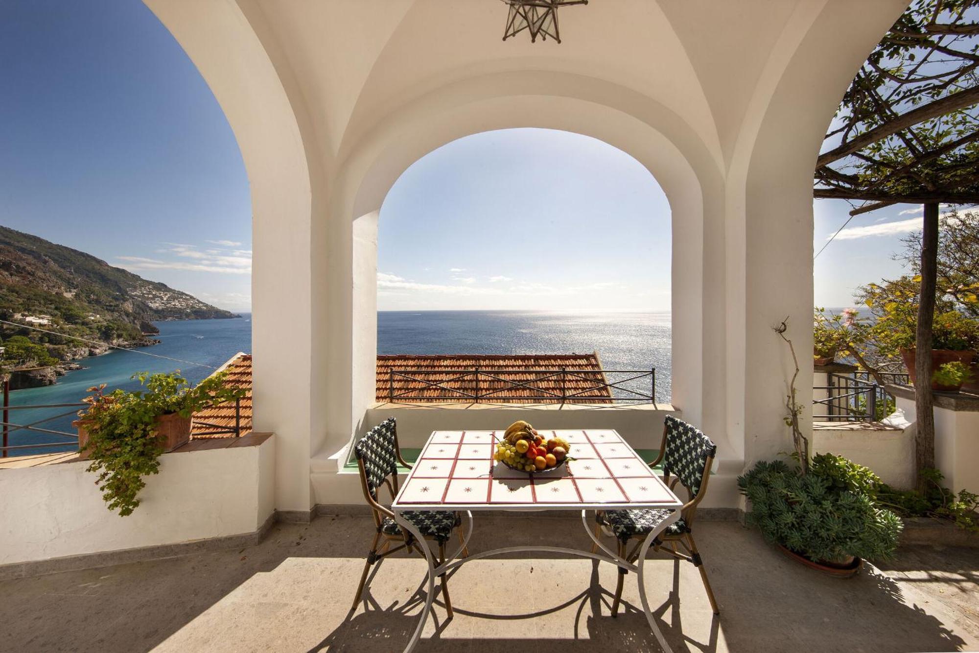 Torre Sponda - Casa Angelica, Private Beach Positano Eksteriør bilde