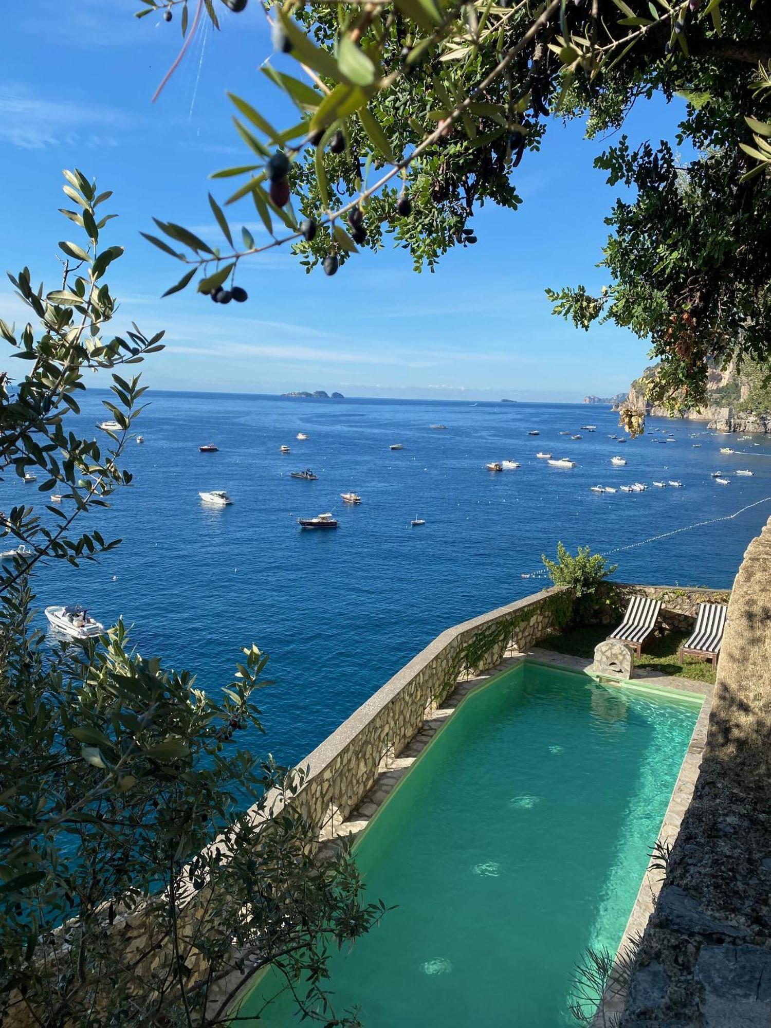 Torre Sponda - Casa Angelica, Private Beach Positano Eksteriør bilde