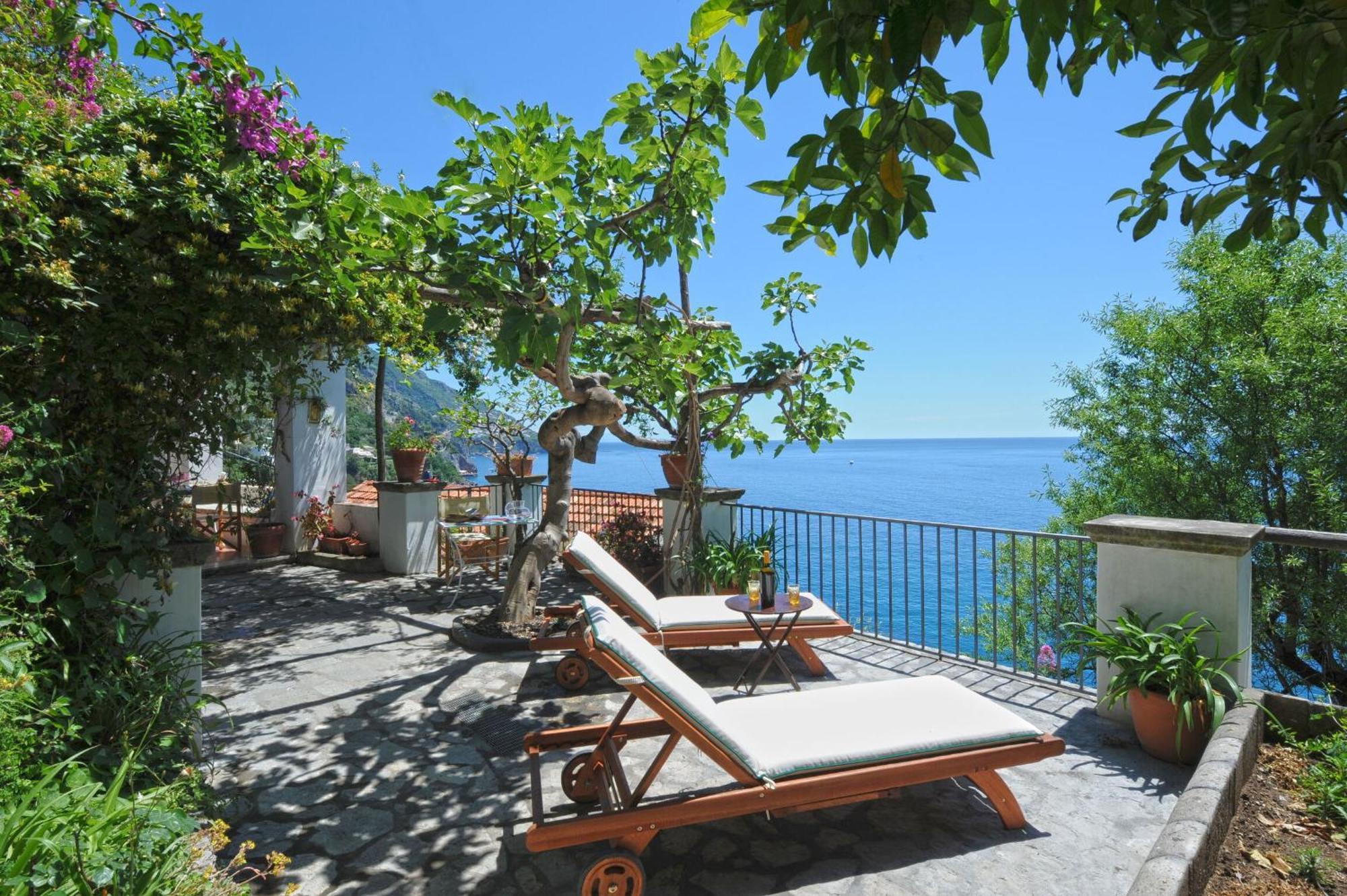 Torre Sponda - Casa Angelica, Private Beach Positano Eksteriør bilde